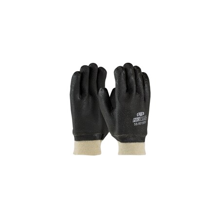 Pip PROCOAT, SUPPORTED PVC, JERSEY LINED, BLK., ROUGH, PK 72 58-8015DD